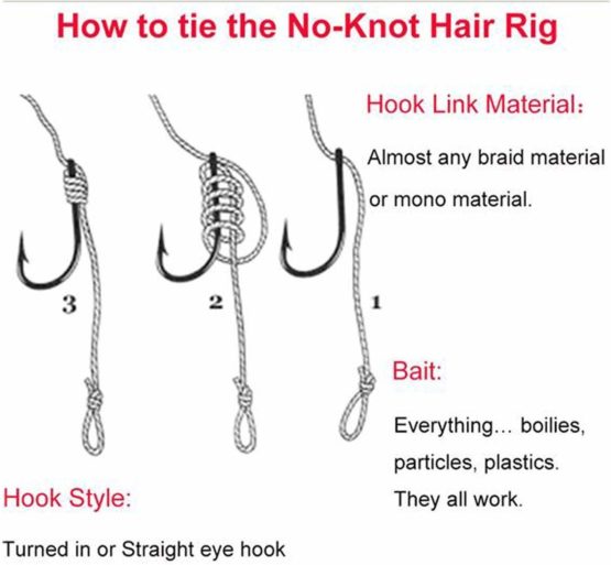 Shaddock Carp Fishing Hair Rigs Boilie Rig Braided Thread Leader Line with Hair Extender Bait Stoppers Carp Hooks Swivels Sleeves Carp Fishing Terminal Tackle - Image 4
