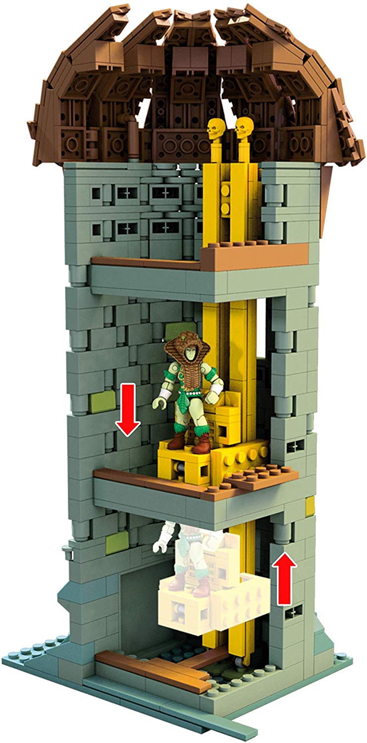 MEGA Masters of the Universe Toy Building Set, MOTU Castle Grayskull with 3508 Pieces, 6 Micro Action Figures and Accessories - Image 4
