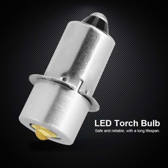 LED Torch Bulb, P13.5S 3W Upgrade Conversion Flashlight Replacement Bulb Mini Head Lamp Torchlight Bulbs Light Accessories(3V-12V White) - Image 4