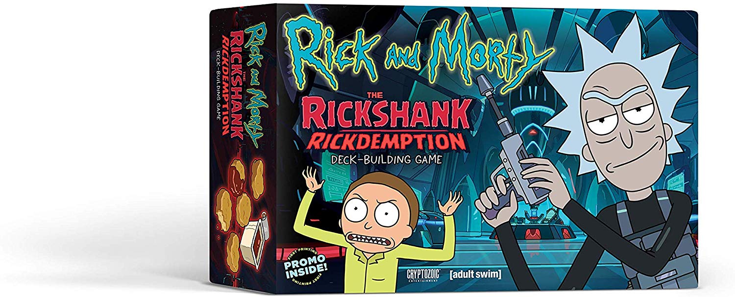 Rick and Morty Deckbuilding Game, Multicolor, 3 inches (W) x 8 inches (L) x 12.25 inches (H)