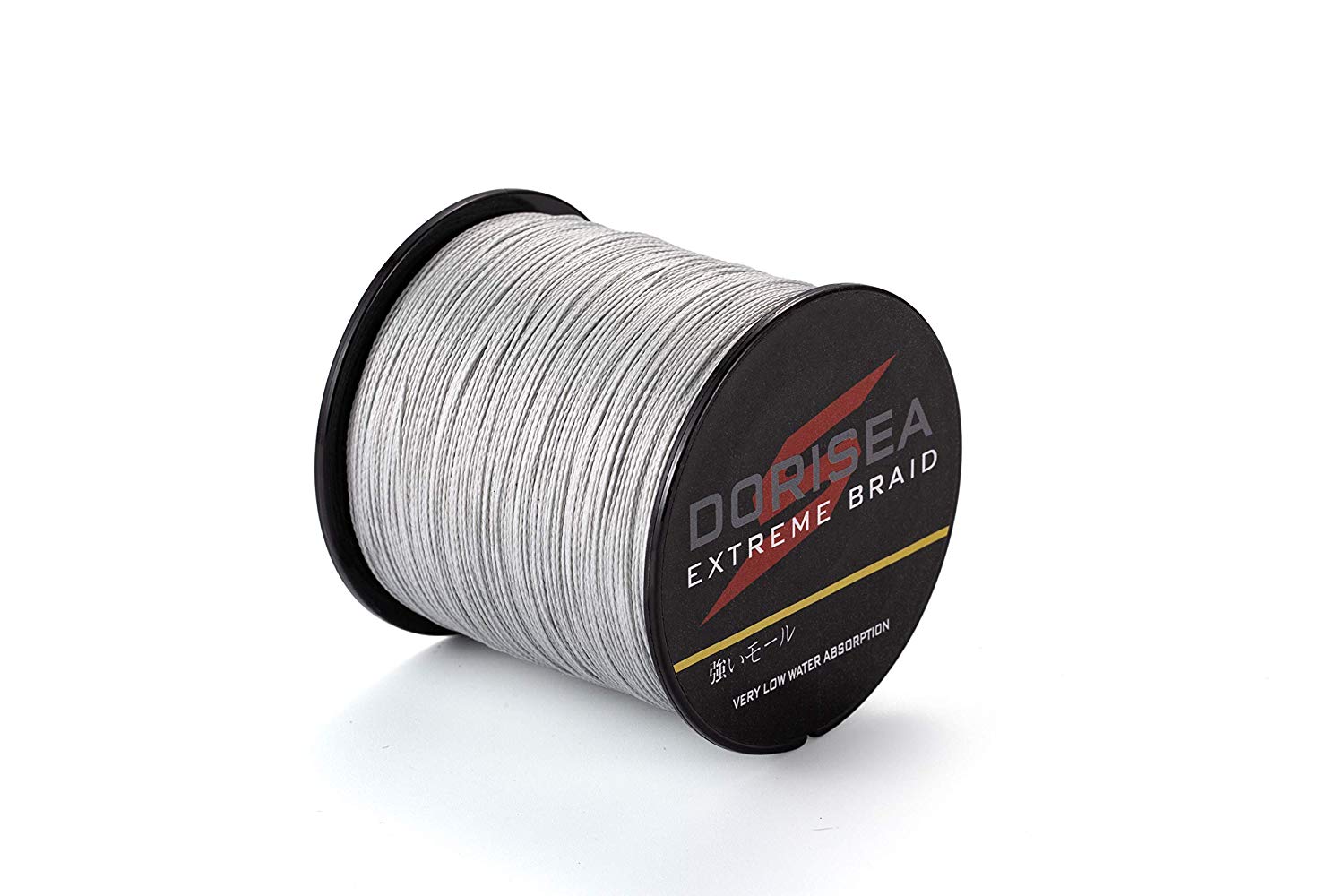 Dorisea Extreme Braid 100% Pe Braided Fishing Line 328Yards 6-300Lb Test (Gray, 60lb/0.40mm), Grey