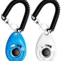 EcoCity 2-Pack Dog Training Clicker with Wrist Strap