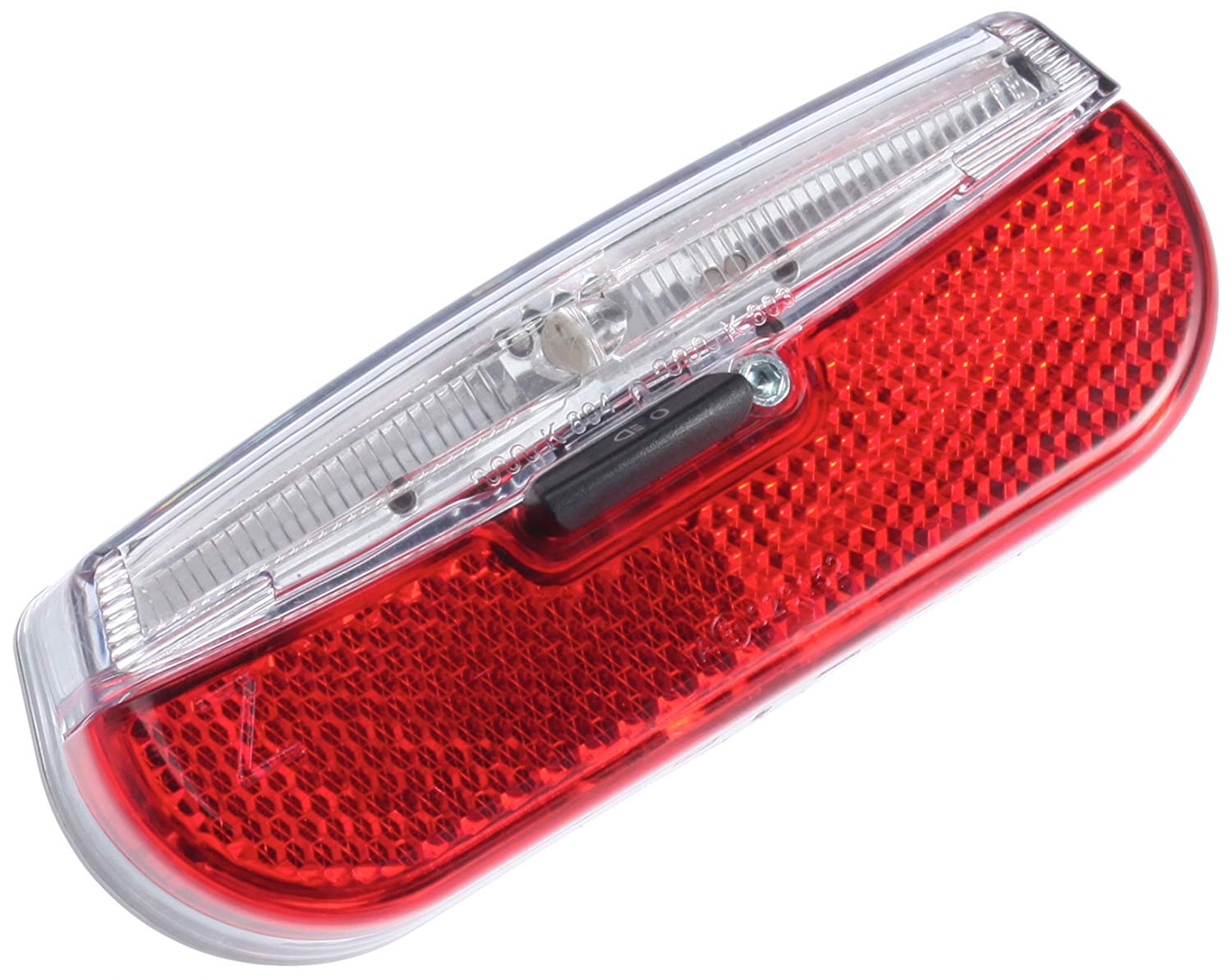 Trelock lighting LS 812 Trio Flat RB S SL battery light, black, 8002304, standard size