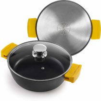 IBILI Round Dish with LID Evolution 30 cm, Cast Aluminium, Multi-Colour