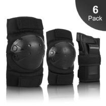 IPSXP Protective Knee Pads, Protective Gear with knee elbow wrist pads for kid children teenager for Rollerblading, Skating, Skateboard, Scooter, Biking, Cycling
