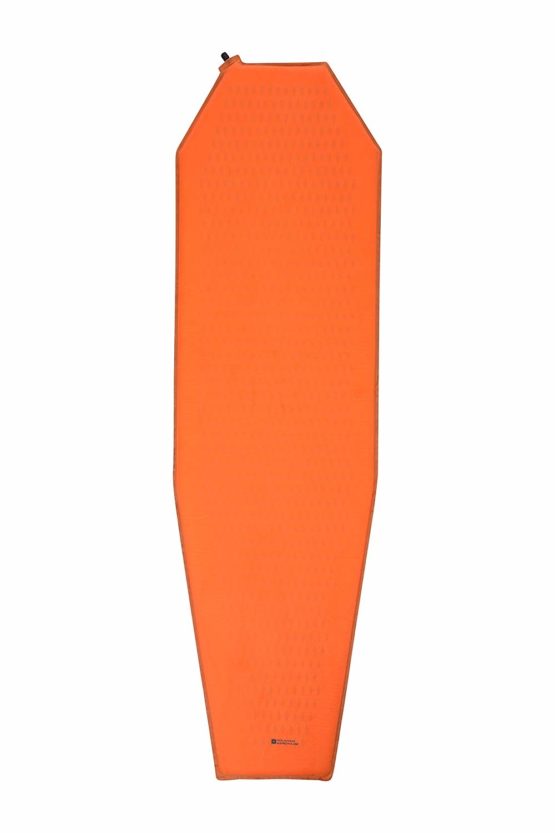 Mountain Warehouse Ultimate Self Inflating Mat - Tapered Shape, Valve Inflation Air Bed, Ripstop, Lightweight Sleeping Mat, Compact Camping Mat - For Festivals & Guests