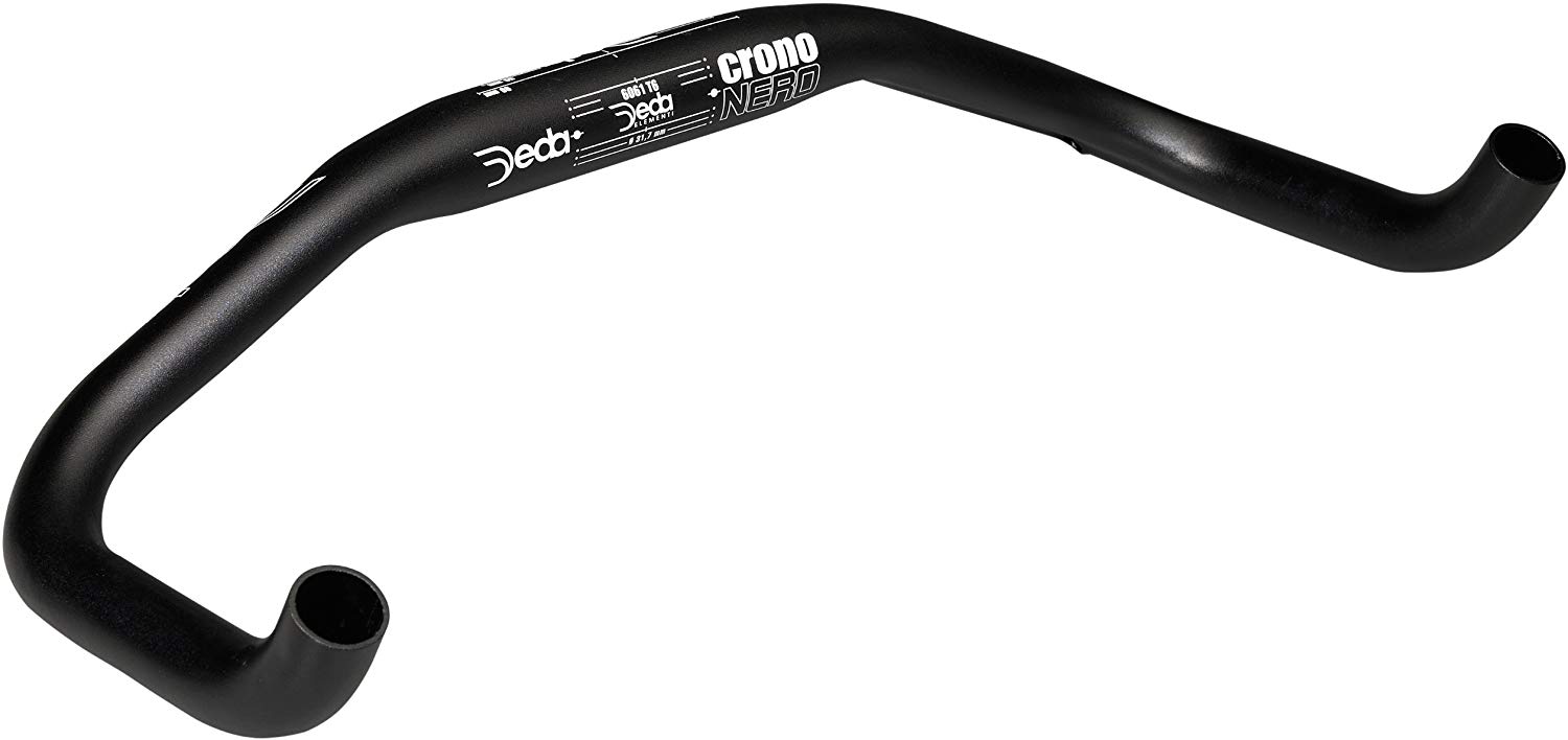 Deda Elementi Crononero Low Rider Tri Bar, Black, 42cm