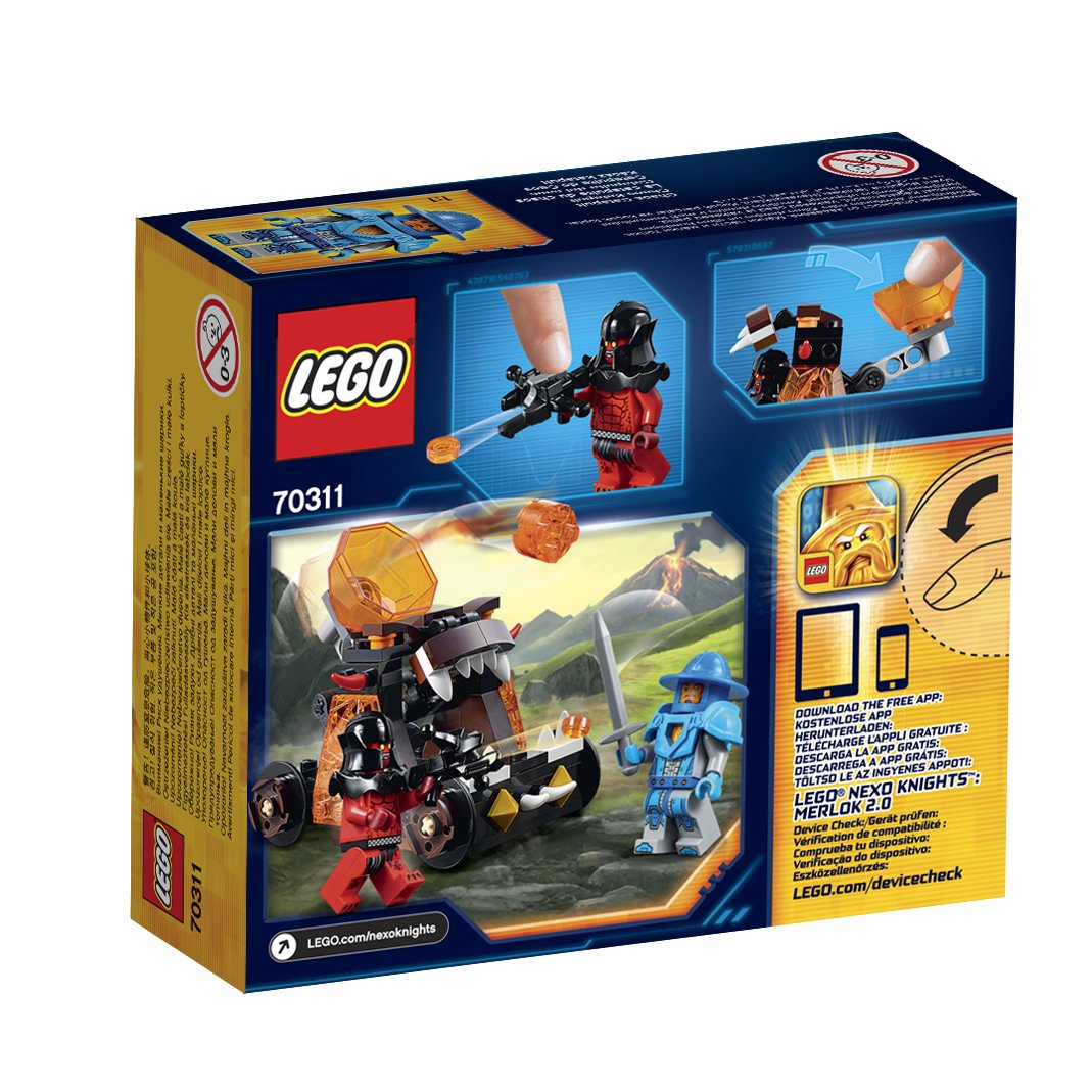 LEGO Nexo Knights 70311: Chaos Catapult Mixed - Image 2