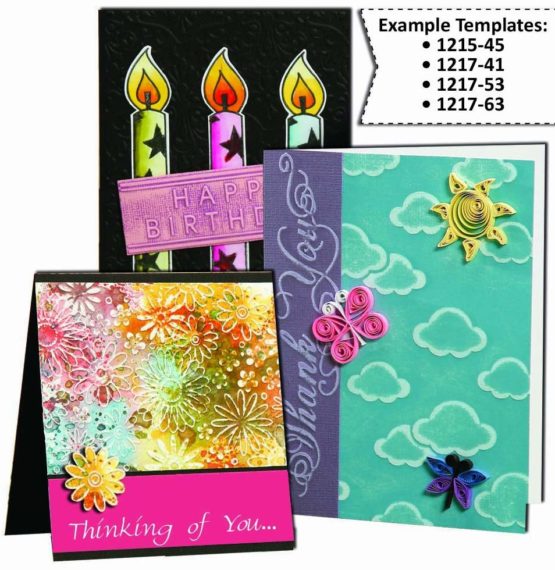 Darice Doily Lace Embossing Template, Transparent, 10.8 x 14.6 cm - Image 4