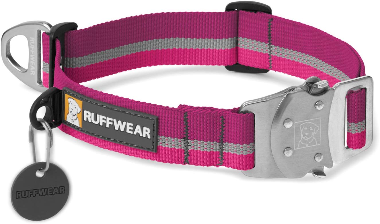 Ruffwear Dog Collar with Metal Clasp, Medium Sized Breeds, Adjustable