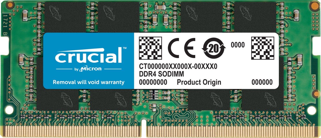 Crucial RAM CT16G4SFD8266 16GB DDR4 2666MHz Laptop Memory, Green, 16 GB Dual Rank
