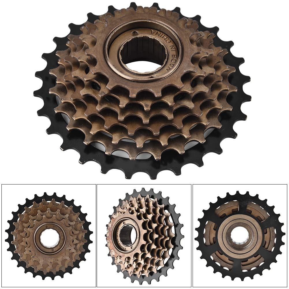 VGEBY Bicycle Freewheel, 7 Speed Cycling Cassette Flywheel Sprocket for Mountain Bike Ride - Image 3
