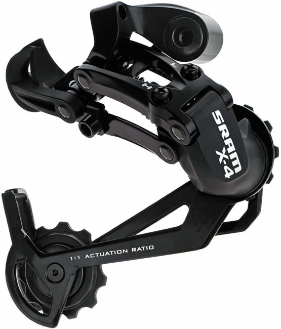 Sram RDPX4L Rear Derailleur, Black