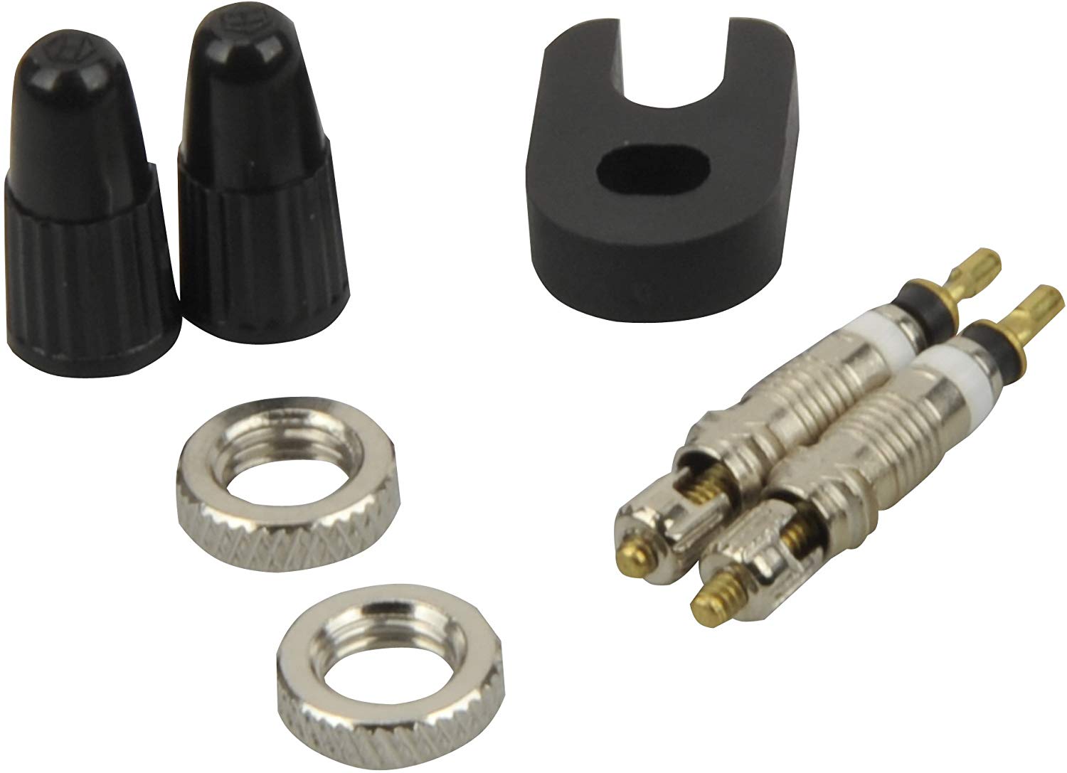 Fischer Adult Presta Valve Pack with Tool set, black, one size
