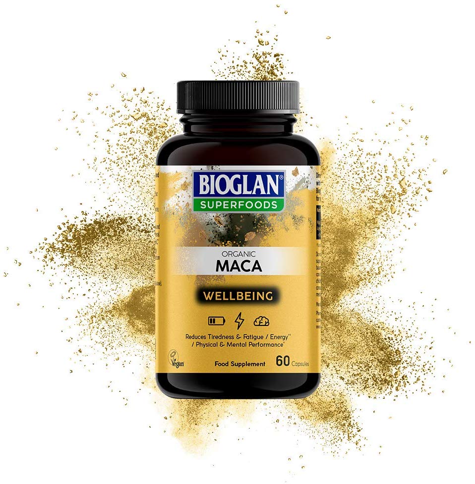 Bioglan Superfoods Organic Maca, high in Vitamin C, 60 count (Pack of 1)