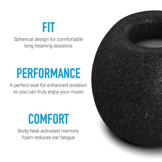 Comply Tsx-200 BLK medium earbuds x3 - Image 3