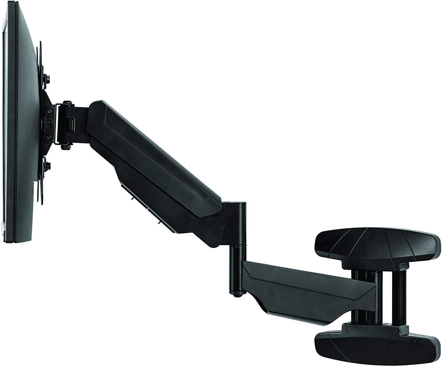 Fellowes Single Arm Wall Mount for 42-Inch Screen, Black, Standard - Image 3