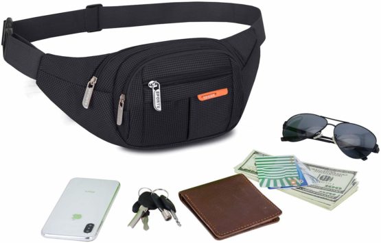 AirZyx Bumbags and Fanny Packs for Running Hiking Waist Bag Outdoor Sport Hiking Waistpack for Women Men - Image 4