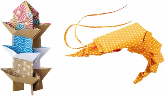 Bringmann Folia ornamental origami paper 80 g/m², 50 sheets in 5 designs, assorted, JAPAN 10x10cm, 10 x 10 cm - Image 3