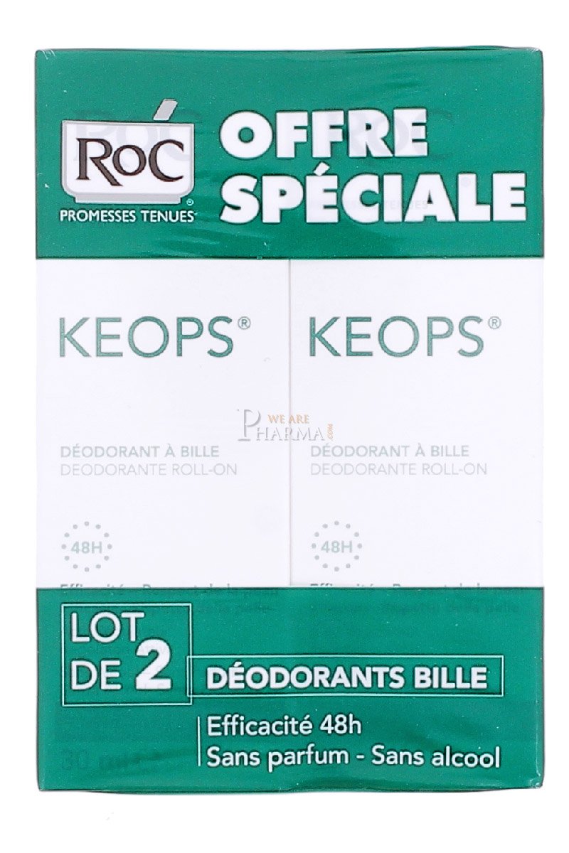 KEOPS Pack of 2 Duo Balls without Alcohol Effectiveness 48h