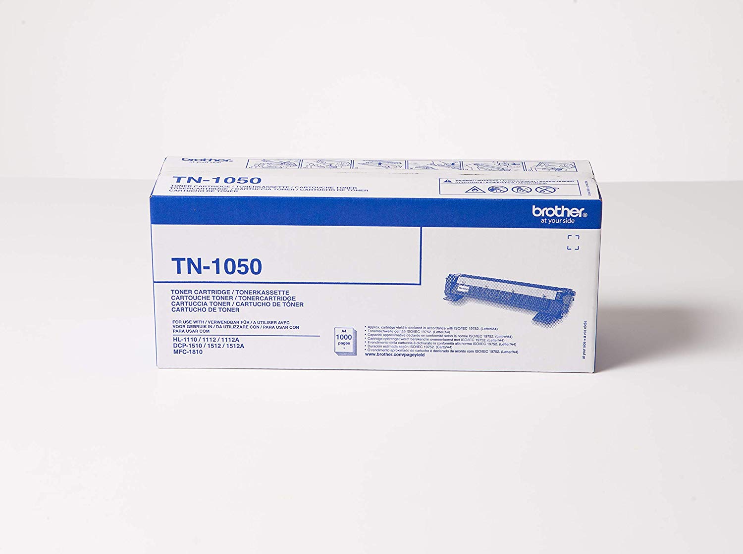 Brother TN-1050 Toner Cartridge, Black, Single Pack, Standard Yield, Includes 1 x Toner Cartridge, Genuine Supplies - Image 2