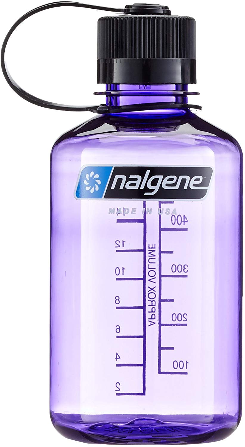 Nalgene Narrow Mouth Tritan Bottle, Purple, 16 oz, 473 ml
