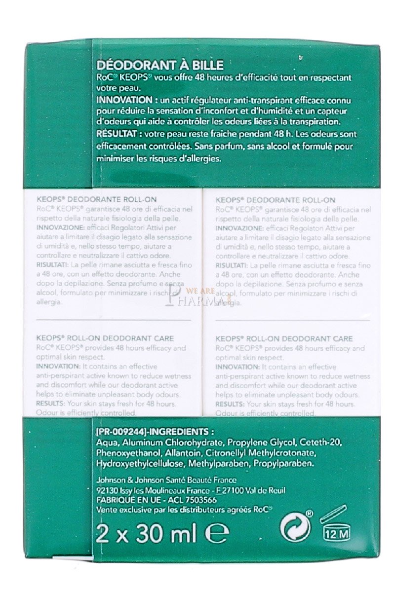 KEOPS Pack of 2 Duo Balls without Alcohol Effectiveness 48h - Image 2