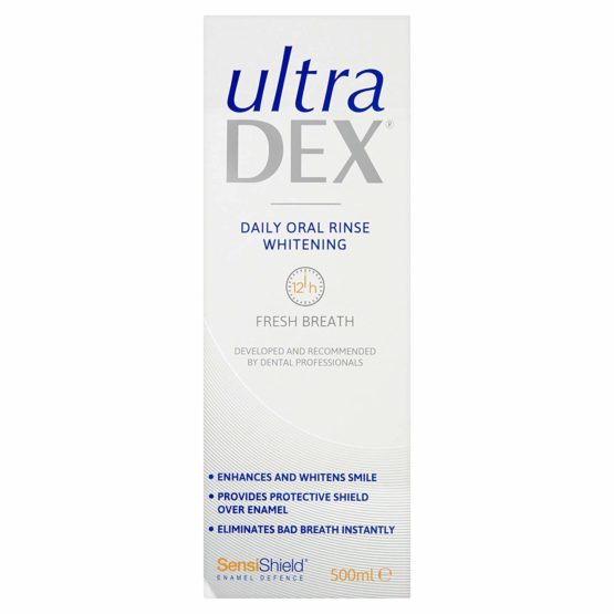 UltraDEX Daily Oral Rinse Whitening, 500 ml BigaMart