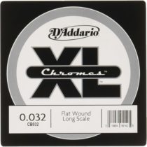 D'Addario CB032 Chromes Bass Guitar Single String.032
