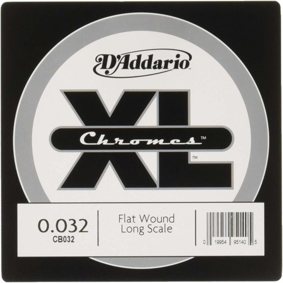 D'Addario CB032 Chromes Bass Guitar Single String.032
