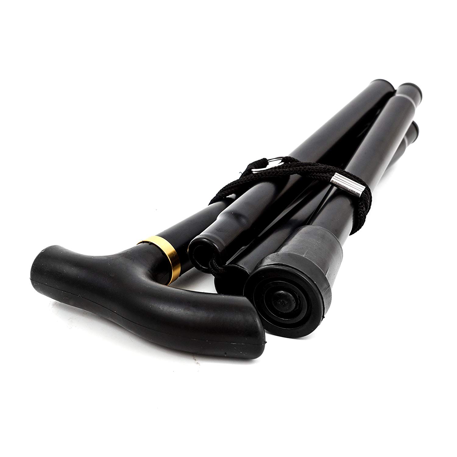 Walking Stick Folding Walking Stick with Seat Multi Ionsst _ H _ Henverstellbar 84 - Image 2