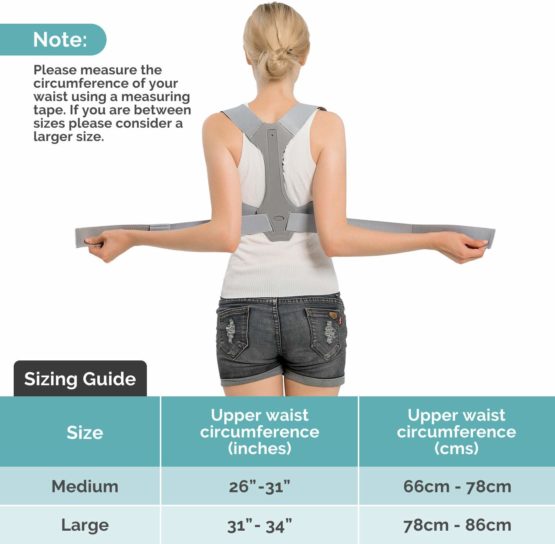 Pform Back Brace Posture Corrector for Women & Men - A ...