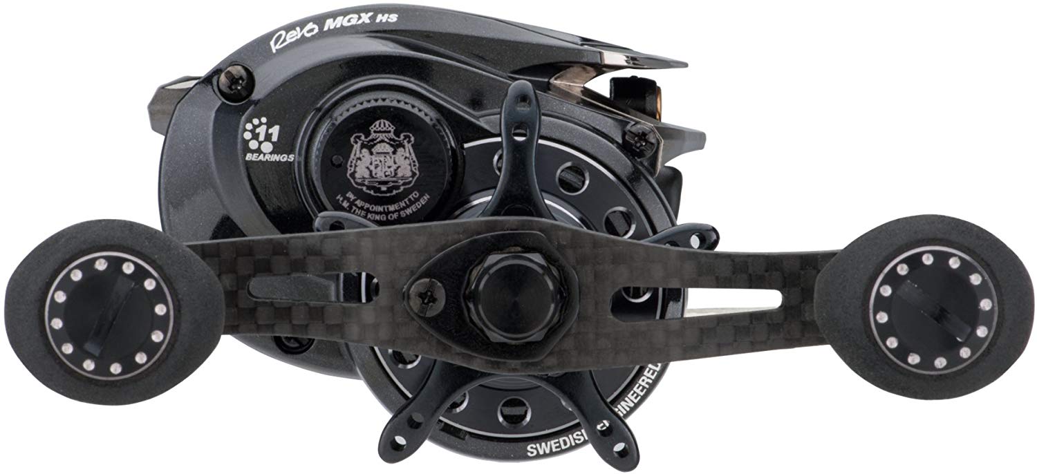 Abu Garcia Unisex Revo Mgx Ii High Speed Low Profile Reel, Black, One Size - Image 3