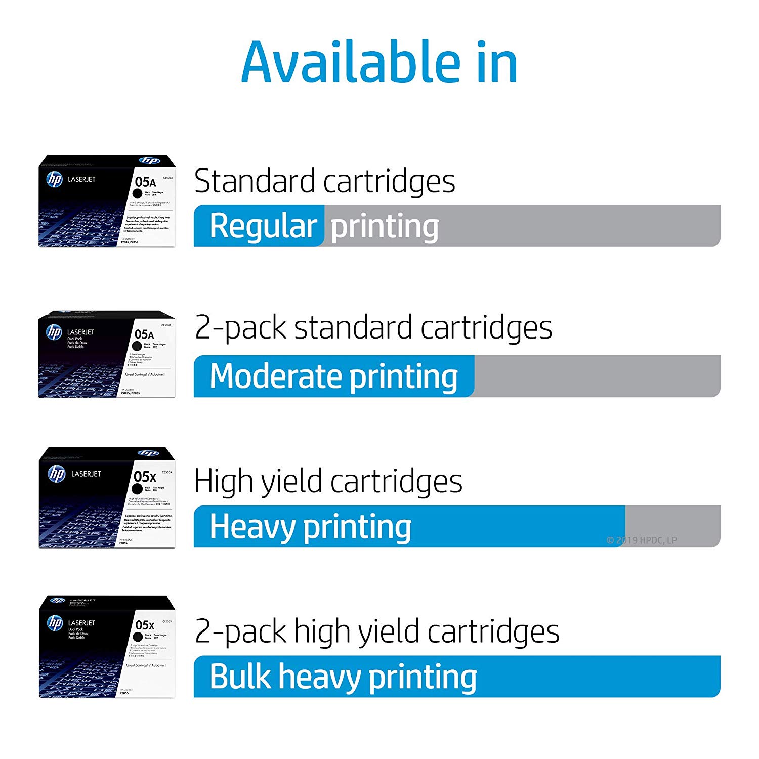 HP CE505XD 05X High Yield Original LaserJet Toner Cartridges, Black, Multipack, Dual Pack (High Yield) - Image 2