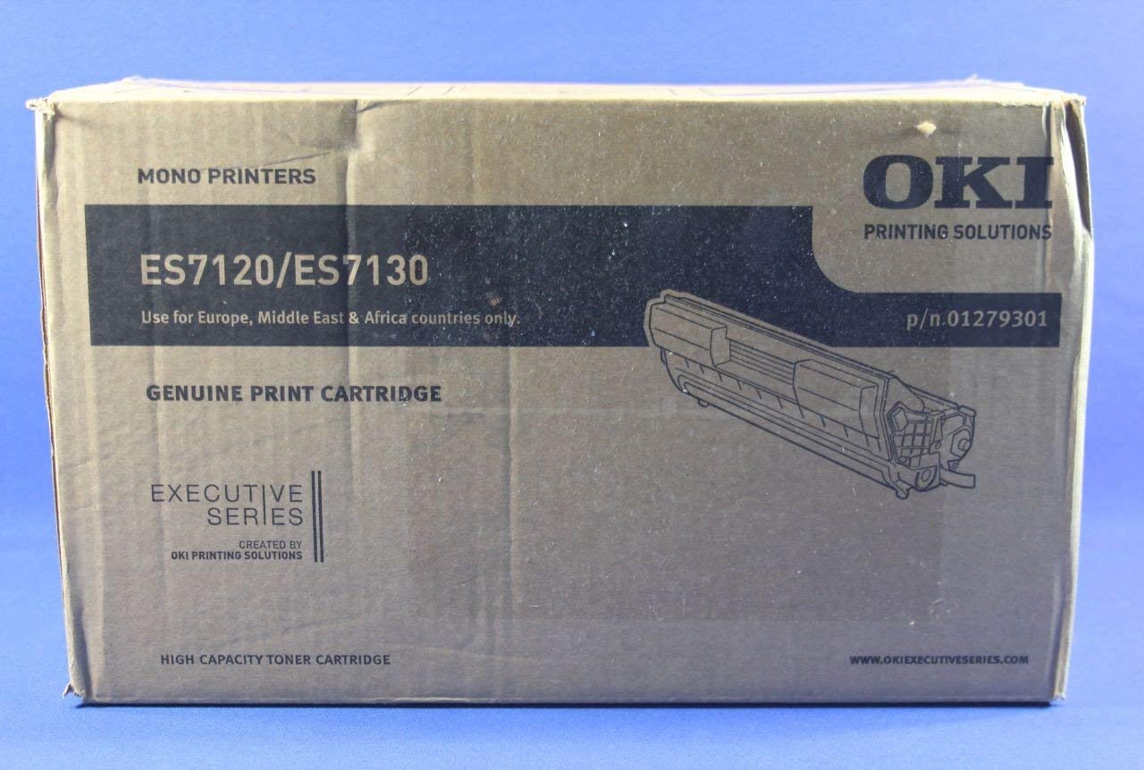 OKI 01279301 OKI 01279001 Laser Cartridge, Black, No aplica