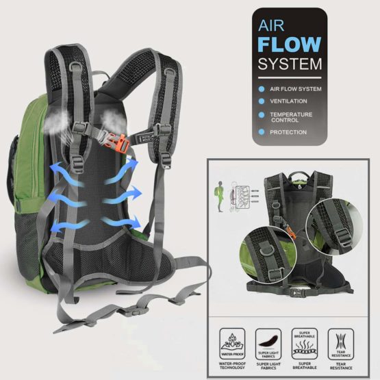 LOCAL LION Cycling Backpack, Hiking Backpack, Biking Rucksack Travel Daypack for Outdoor Running Backpack for Fitness 20L - Image 3