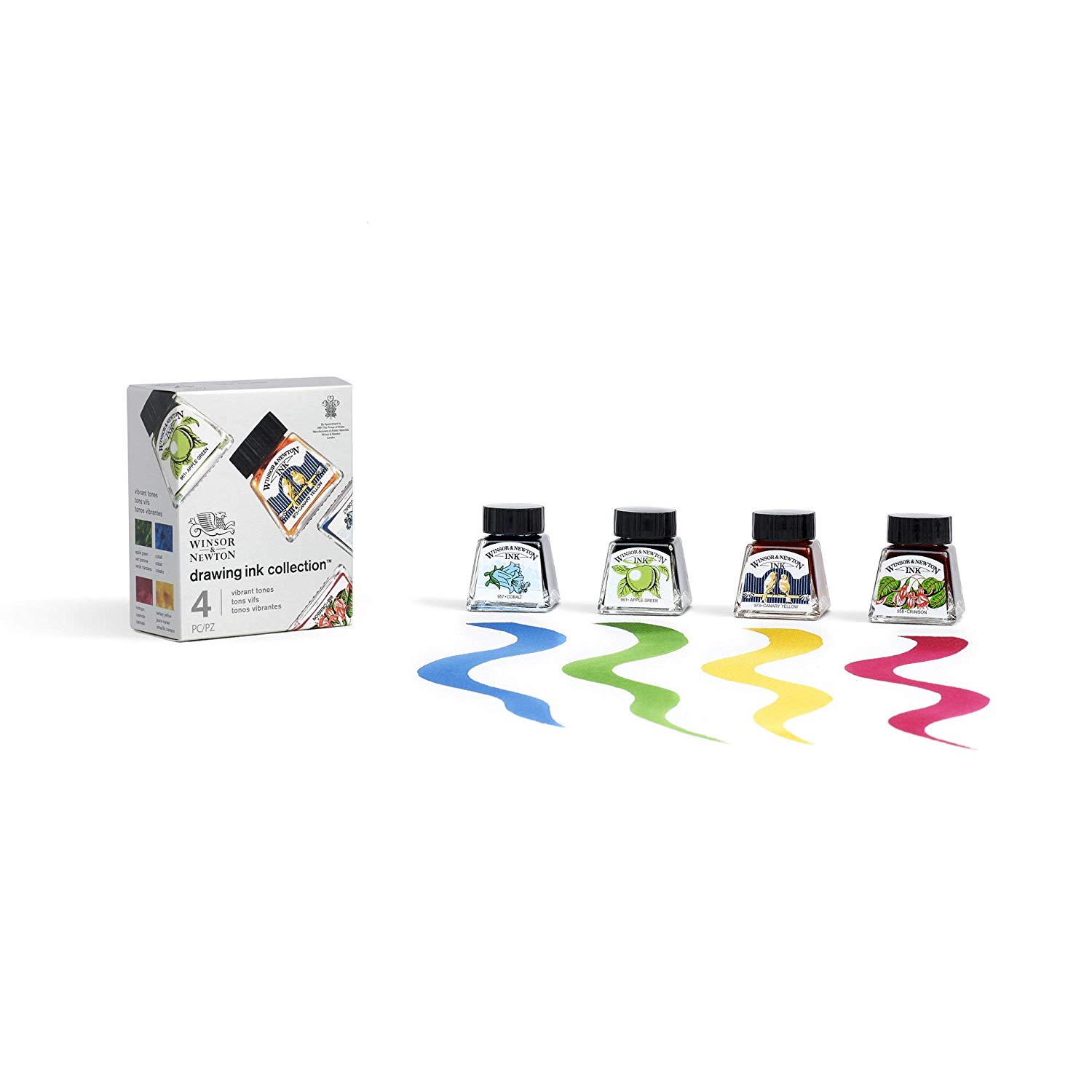 Winsor & Newton 1005754 Drawing Ink Bottle, 14 ml - Liquid Indian Ink - Image 4