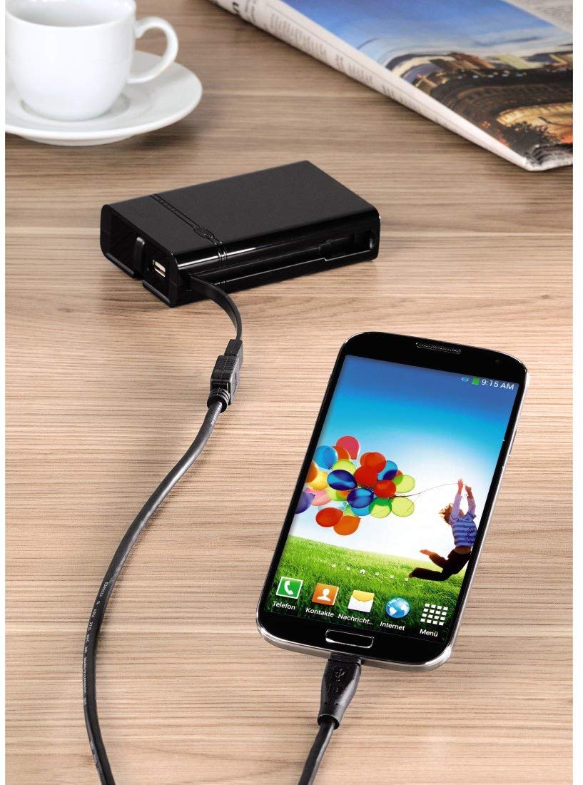 Hama Extension Cable Micro USB 2.0 0.75 m Black - Image 4