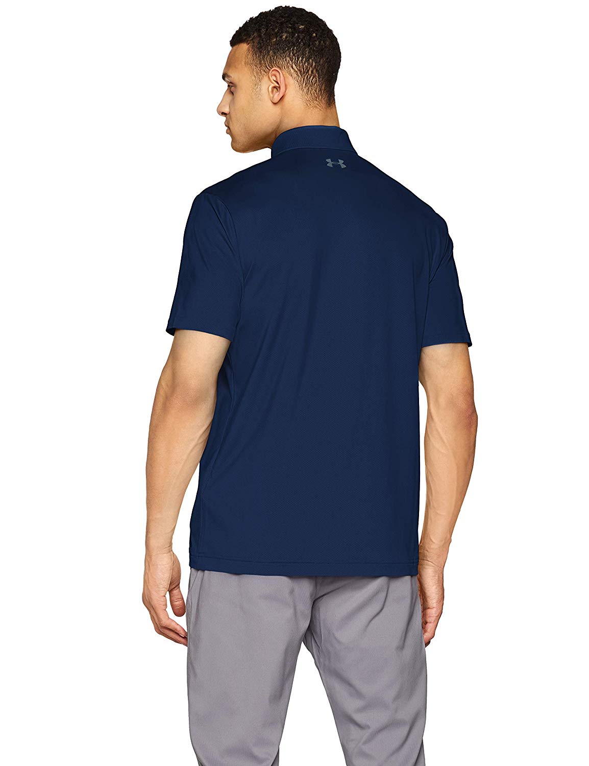 Under Armour Men's UA Performance Textured Polo Shirt, Structured Men's Polo for Exercise and Sports VersatileWorkout Polo Top - Image 2