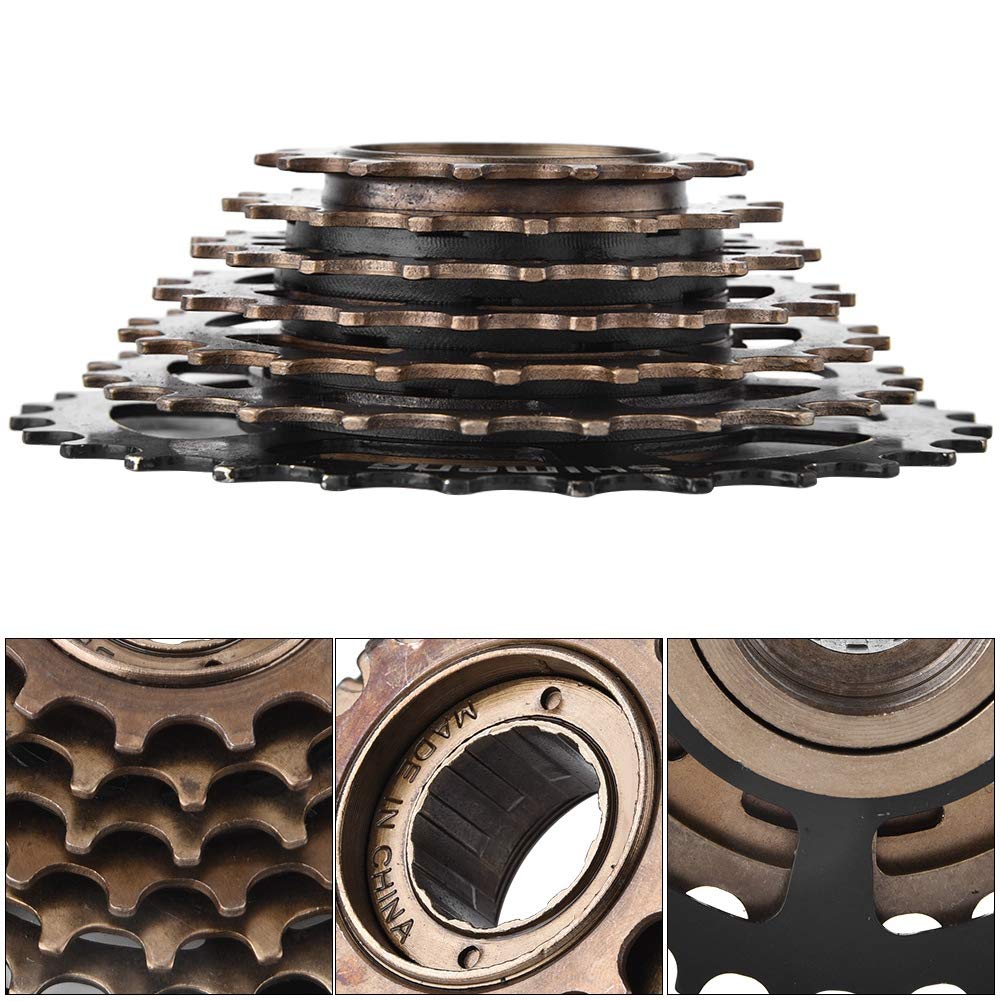 VGEBY Bicycle Freewheel, 7 Speed Cycling Cassette Flywheel Sprocket for Mountain Bike Ride - Image 4