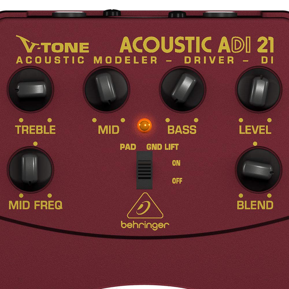Behringer ADI-21 Acoustic Amp Modeler/ DI, multi - Image 2