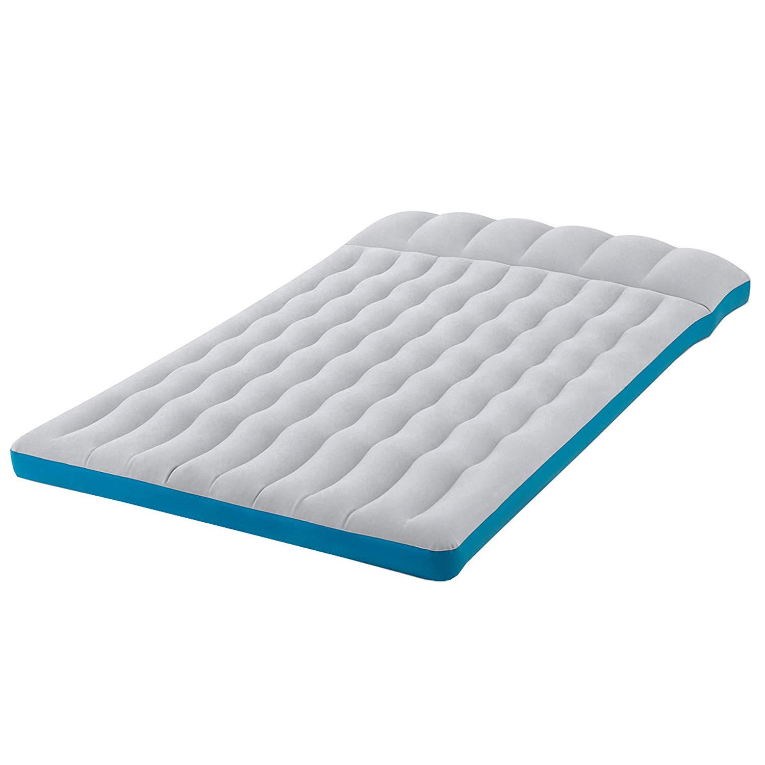Intex CAMPING MAT Camping Mat - Grey & Blue, L, Grey/Blue, 1,27m x 1,93m x 24cm - Image 3