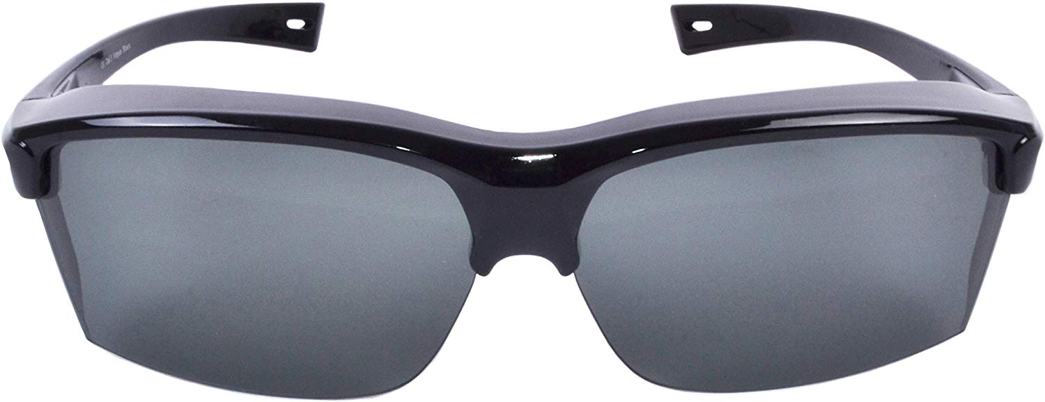 Rapid Eyewear Over Glasses Sunglasses For Men: Polarised uv400: UK Product: Fit Over Glasses up to 140mm Wide for Driving Fishing & Cycling Sports. Mens & Womens. OTG - Image 3