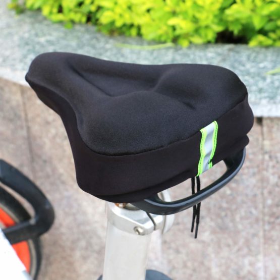 DIGIFLEX Soft Gel Seat Cover - Padded Cushion for Extra Comfort - Suitable for Bicycle, Road Bike, Mountain Bike - 19cm x 26cm x 4cm - Image 4