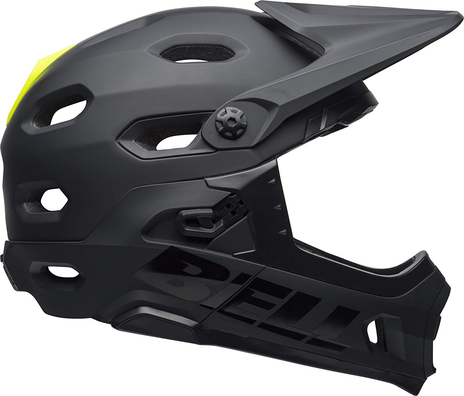 BELL Super DH MIPS Cycling Helmet, Matt/Gloss Black, Medium (55-59 cm) - Image 4