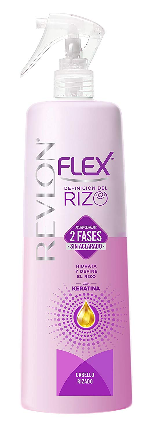 Revlon Flex 2 Fases Acondicionador Definicion Rizos Conditioner, purple, 6.67 ml (Pack of 60)