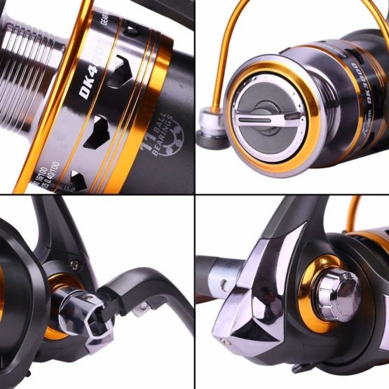 BNTTEAM Boat Rock Spinning Fishing Reel 12BB 5.2 : 1 Metal Carp Fishing Wheel Spinning Reel 1000 2000 3000 4000 5000 6000 7000Series - Image 3