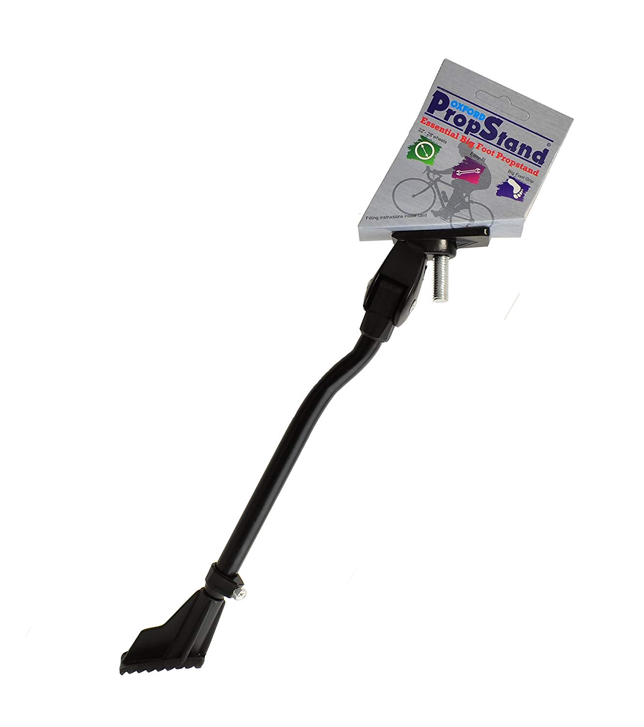 Oxford Big Foot Alloy Adjustable Prop Stand - Black - Image 2