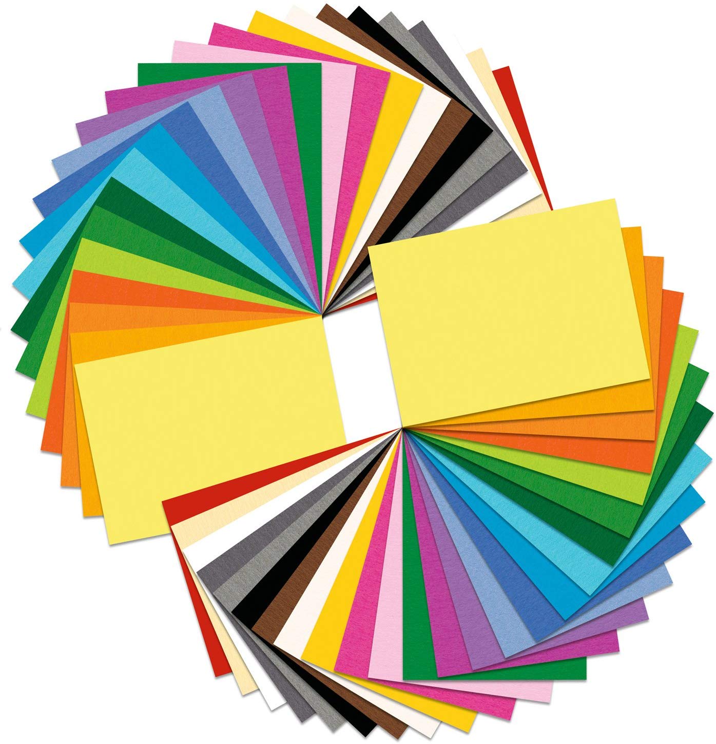 Ursus Block Set of 7770000SE Combination Drawing Paper Photo Card, 50 sheets, 9 x 13 cm, Multicoloured - Image 2