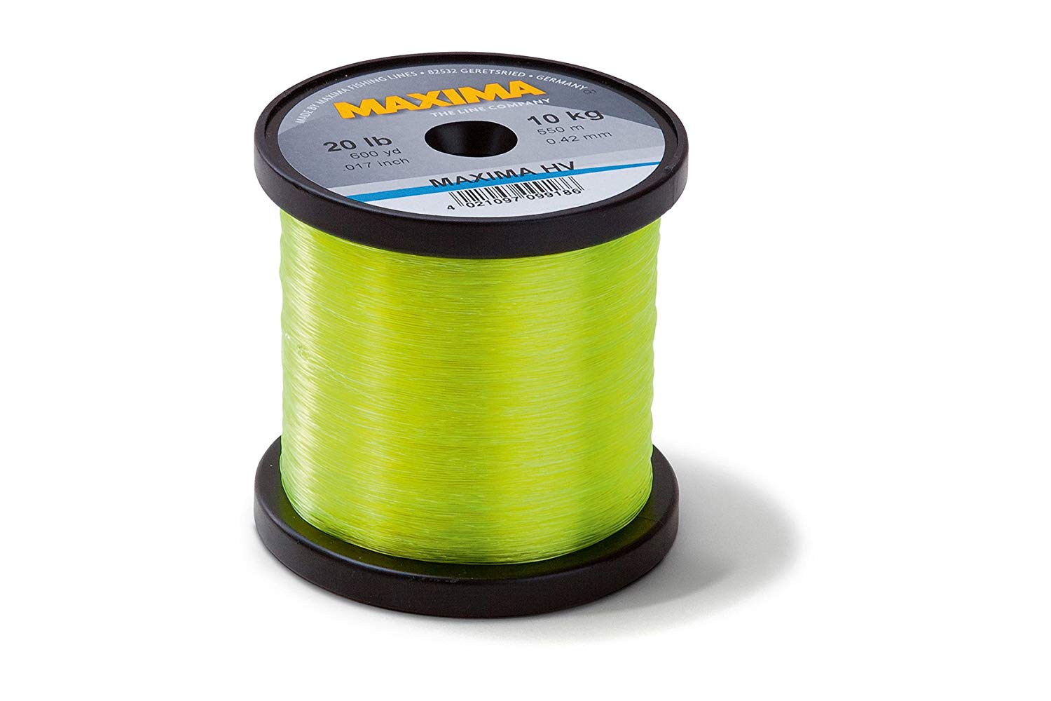 Maxima Yell High Viz Line Yellow 12lb 550m